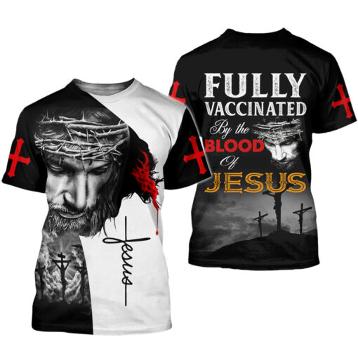 Fully-Vaccinated-By-The-Blood-Of-jesus-Hoodies-Jesus-Gift-UKMM050501