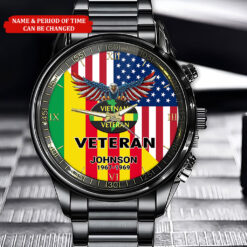 Personalized Vietnam Veteran Business Watch QFHA4300306