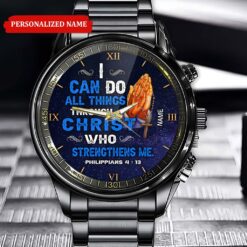 Personalized I Can Do All Things Through Christ Who Strengthens Me Watch QFTD4040401
